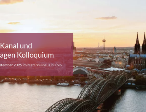 Redebeitrag beim Kölner Kanal und Kläranlagen Kolloquium