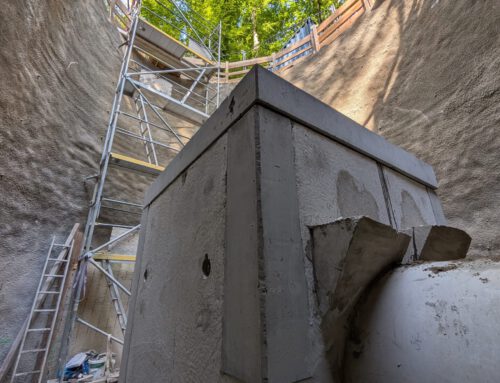 Neubau Regenrückhaltebecken RRB Hauweg