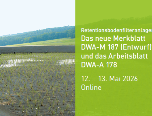 DWA-Seminar Retentionsbodenfilteranlagen mit Redebeitrag